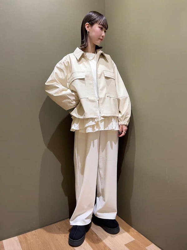 きちんとコーデに抜け感をプラスしてくれるデニムシャツブルゾン | 14度 服装