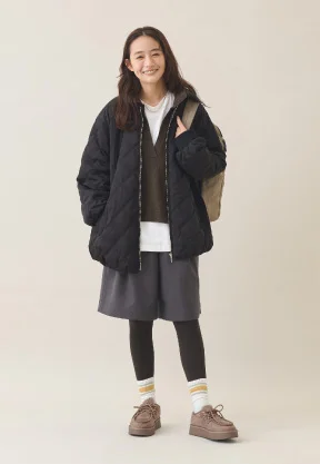  長い移動はラフでおしゃれに