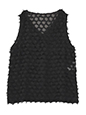 Vネックシャギーベスト | 【2026最旬】涼しさと秋見えを両立！大人女性のリアルな晩夏スタイル｜ストライプクラブ