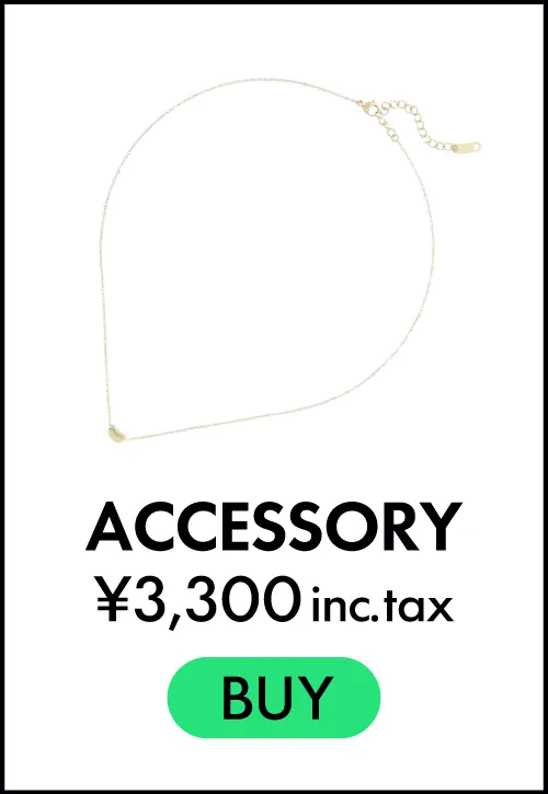 ステンレスプチワントップネックレス|YECCA VECCA